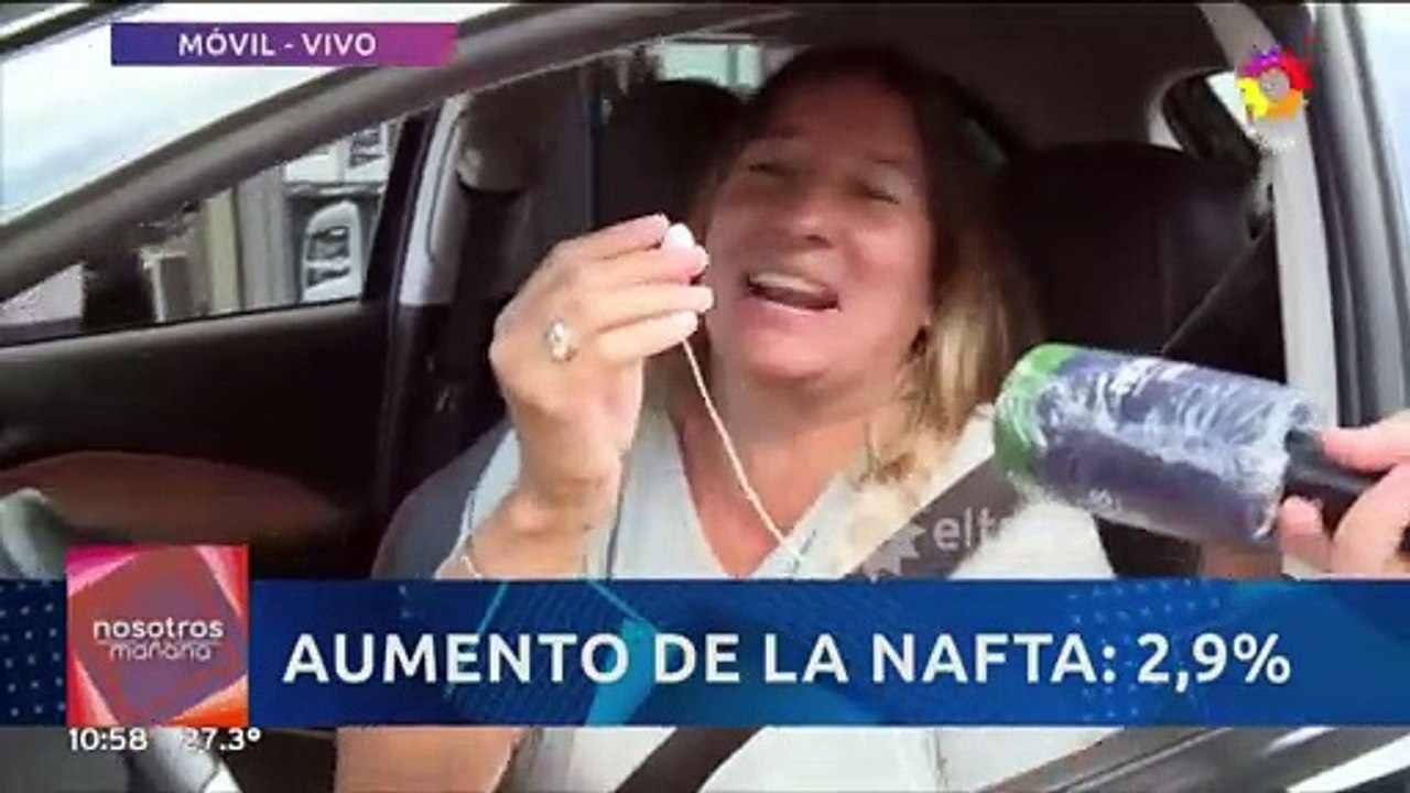 Opinaba sobre el aumento de las naftas pero su voz idéntica a Cristina Kirchner se robó la atención