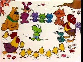 Plons de gekke kikker en de blauwe vogel