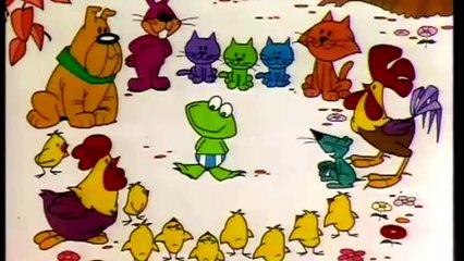 Plons de gekke kikker en de krekel