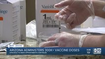 Arizona administers 300k  COVID vaccine doses