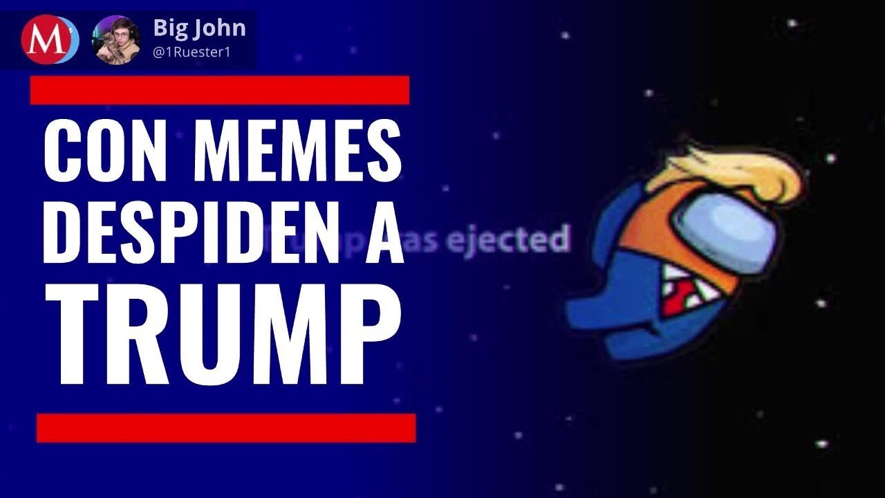 ¡Adiós, Donald Trump! Con memes despiden al ex presidente de Estados Unidos