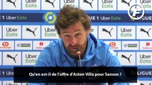 Villas-Boas explique pourquoi l'OM a refusé l'offre d'Aston Villa pour Sanson 