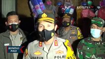 TNI-Polri Beri Bantuan Pengungsi Banjir Bandang Puncak