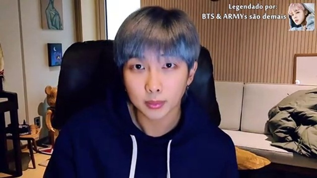[LEGENDADO] Live do Namjoon - (19/01/2021)