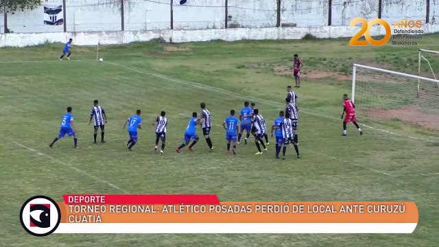 Torneo Regional: Atlético Posadas perdió de local ante Curuzú Cuatiá: Goles