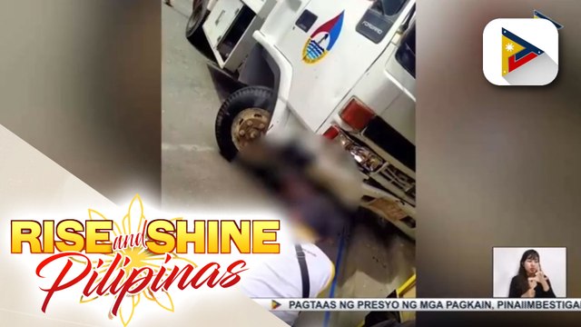 Driver ng water tanker sa Mariveles, Bataan, patay nang magulungan ng minamaneho nyang sasakyan