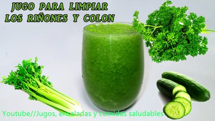 Potente jugo de zanahoria y pepino para desintoxicar tus riñones y dejarlos como nuevos