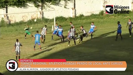 Torneo Regional: Atlético Posadas perdió de local ante Curuzú Cuatiá