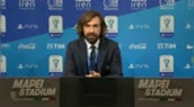 Supercoupe d'Italie - Pirlo : On a montré qu'on n'est pas l'équipe qui a perdu à San Siro dimanche