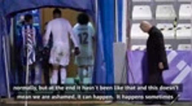 Cup defeat at Alcoyano painful, but not shaming - Zidane