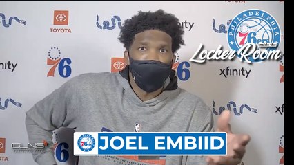 Joel Embiid Postgame Interview | 76ers vs. Celtics