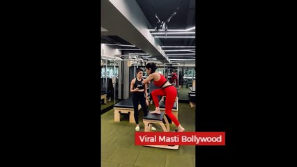 Katrina Kaif sweats in gym is ready to shoot for film Tiger 3?