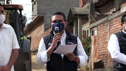 Arranca Silvano obras en beneficio de 10 mil habitantes de Tangamandapio