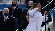 Jennifer Lopez Sings at Biden Inauguration
