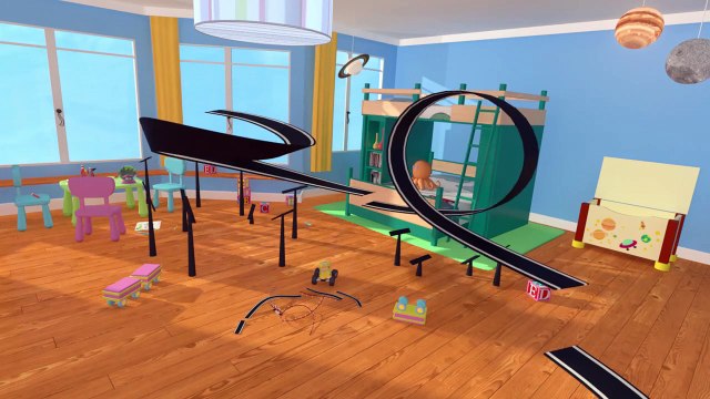 Lucas le Petit Camion construit un circuit de course | Dessin animé en français pour les enfants