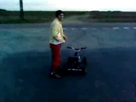 Roue raté quad pocket bourré