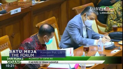 Ada Faktor Kedekatan Dibalik Pemilihan Calon Kapolri ? - SATU MEJA THE FORUM (Bag 3)