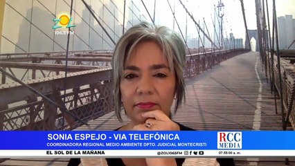 María Elena Nuñez: "Caso Leonardo Faña. Construían presa sin estudio ambiental"