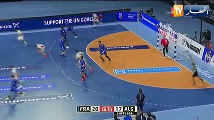 يد الجزائر تنهزم بشرف أمام المنتخب الفرنسي
