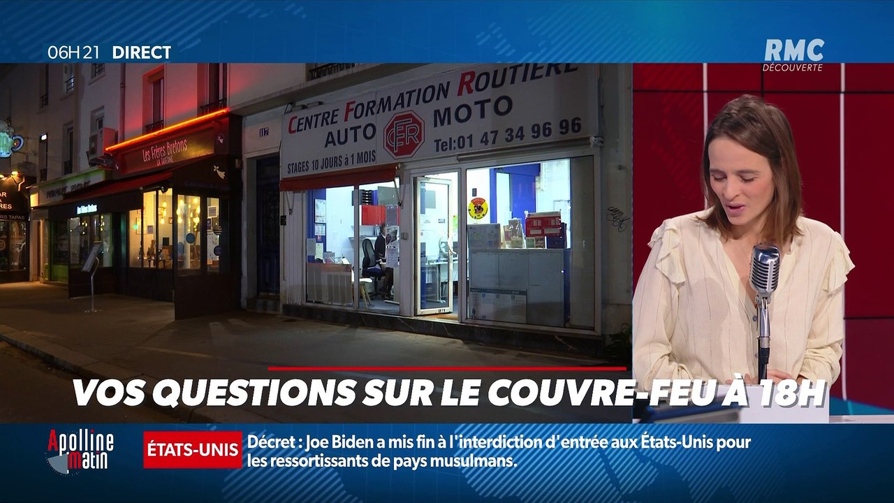 « Allô Marie ? » : Peut-on continuer les cours de conduite après le couvre-feu de 18h ? - 21/01