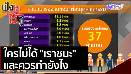 ใครไม่ได้ "เราชนะ" และควรทำยังไง | ฟังหูไว้หู (20 ม.ค. 64)