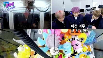 【日本語字幕】BTS 楽屋横のゲームセンター【防弾少年団 BTS】