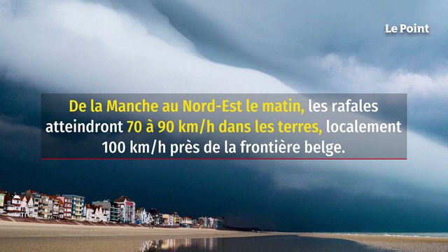 Météo : la France toujours largement balayée par le vent et la pluie