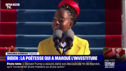 Qui est la poétesse qui a fait sensation lors de l'investiture de Joe Biden ?