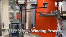 stator coil winding and wire inserting machine for EV motor manufacturing