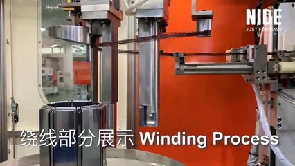 stator coil winding and wire inserting machine for EV motor manufacturing