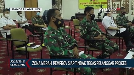 Download Video: 8 Daerah di Lampung Masuk Zona Merah, Pemerintah Siapkan Sanksi Tegas Bagi Pelanggar Prokes