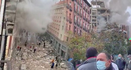 Madrid'de şiddetli patlama