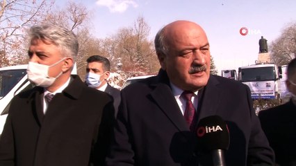 Hibe edilen araçların anahtar teslim töreni yapıldı