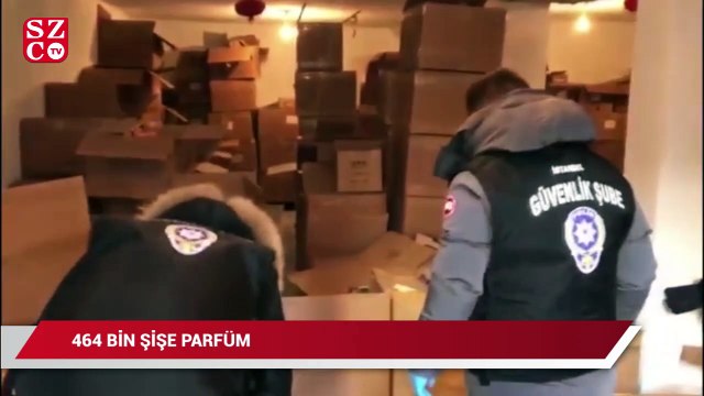 İstanbul’da 372 milyon TL değerinde sahte parfüm ele geçirildi