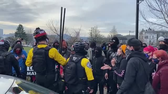 Partidarios de Trump provocan disturbios en algunas ciudades del país