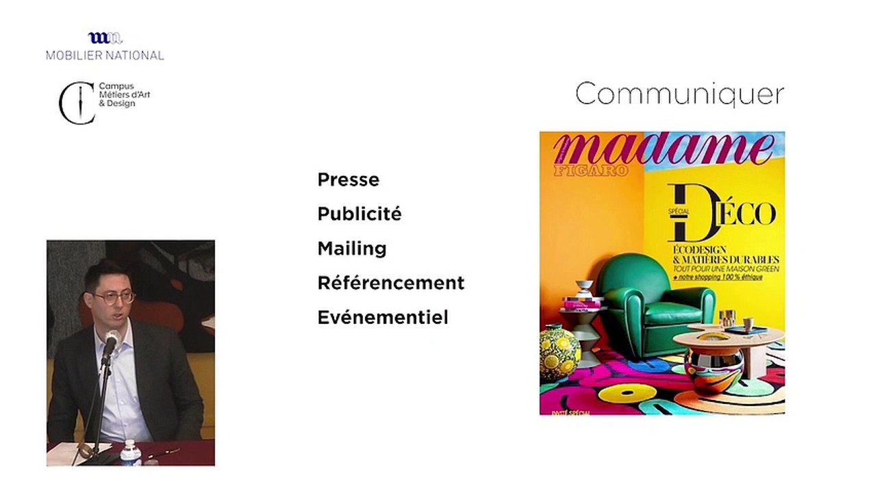 Rencontres des Gobelins : Les intermédiaires des métiers d’art : éditeurs et agents