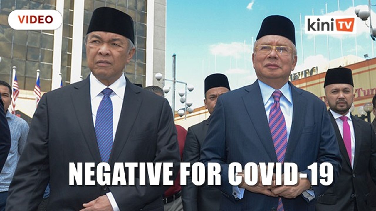 Zahid, Najib test negative for Covid-19