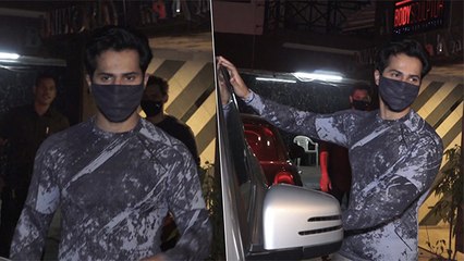 Varun Dhawan Gets Papped Outside A Gym; Answers Questions On His Rumoured Wedding