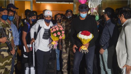 ब्रिस्बेन में इतिहास बनाकर लौटी टीम इंडिया, ढोल-नगाड़ों से हुआ स्वागत