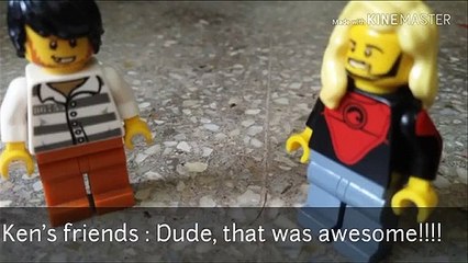 Lego Fire Blender  - story of fire magician