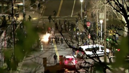 "Nous ne voulons pas de Biden, mais nous venger" : une manifestation tourne à l'émeute à Portland