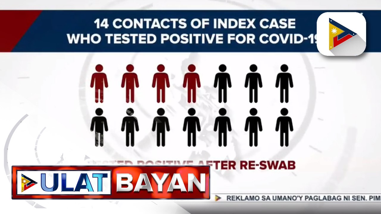 #UlatBayan | Nagpositibong close contacts ng Pilipinong may UK COVID-19 variant, nadagdagan; DOH, inirekomenda na isailalim ulit sa RT-PCR test ang mga galing abroad limang araw mula ng pagdating sa bansa