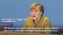 Merkel: Lockdown zahlt sich aus