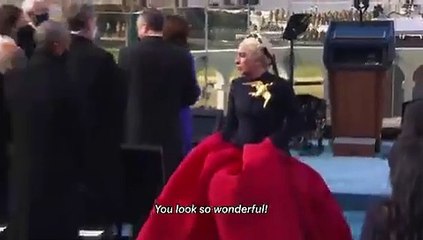Lady Gaga'dan milli marş performansı sonrası o isme övgü: "Mükemmel görünüyorsun"