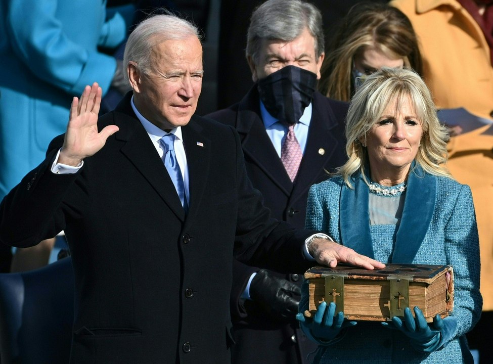 Joe Biden als 46. US-Präsident angelobt