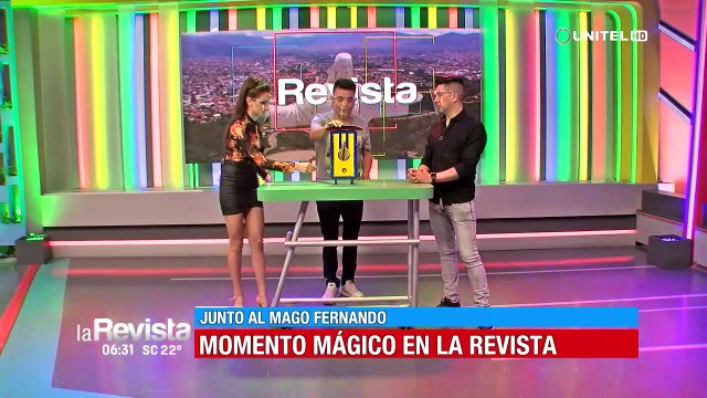 Tremendo susto el que sufrió Diana durante un acto de magia