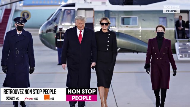 Melania Trump snobe (encore) Donald Trump : cette vidéo qui choque à leur départ de la Maison Blanche