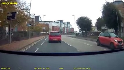 Chute d'un policier à vélo