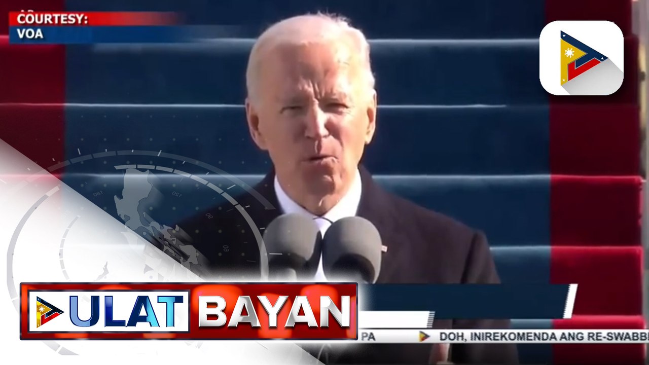 #UlatBayan | US Pres. Biden, nanumpa na bilang bagong pangulo ng Amerika; PHL Amb. to the US Romualdez: Pagkapanalo ni Biden, pabor sa PHL; Ricafort: Biden admin, magpapataas ng global trade dahil sa pagbaba ng tension vs. China