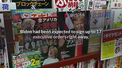 Biden immediately overturns Trump executive orders says he got his letter